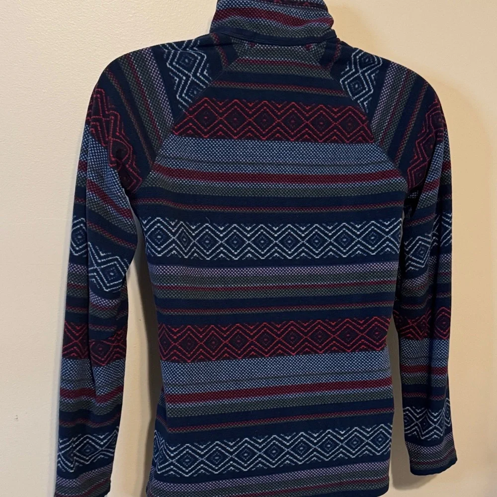 Eddie Bauer Multicolor Patterned Cowl Fleece - Picture 6 of 9